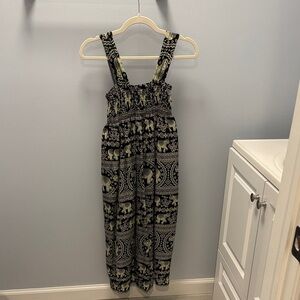 Elephant Print Dress From Africa